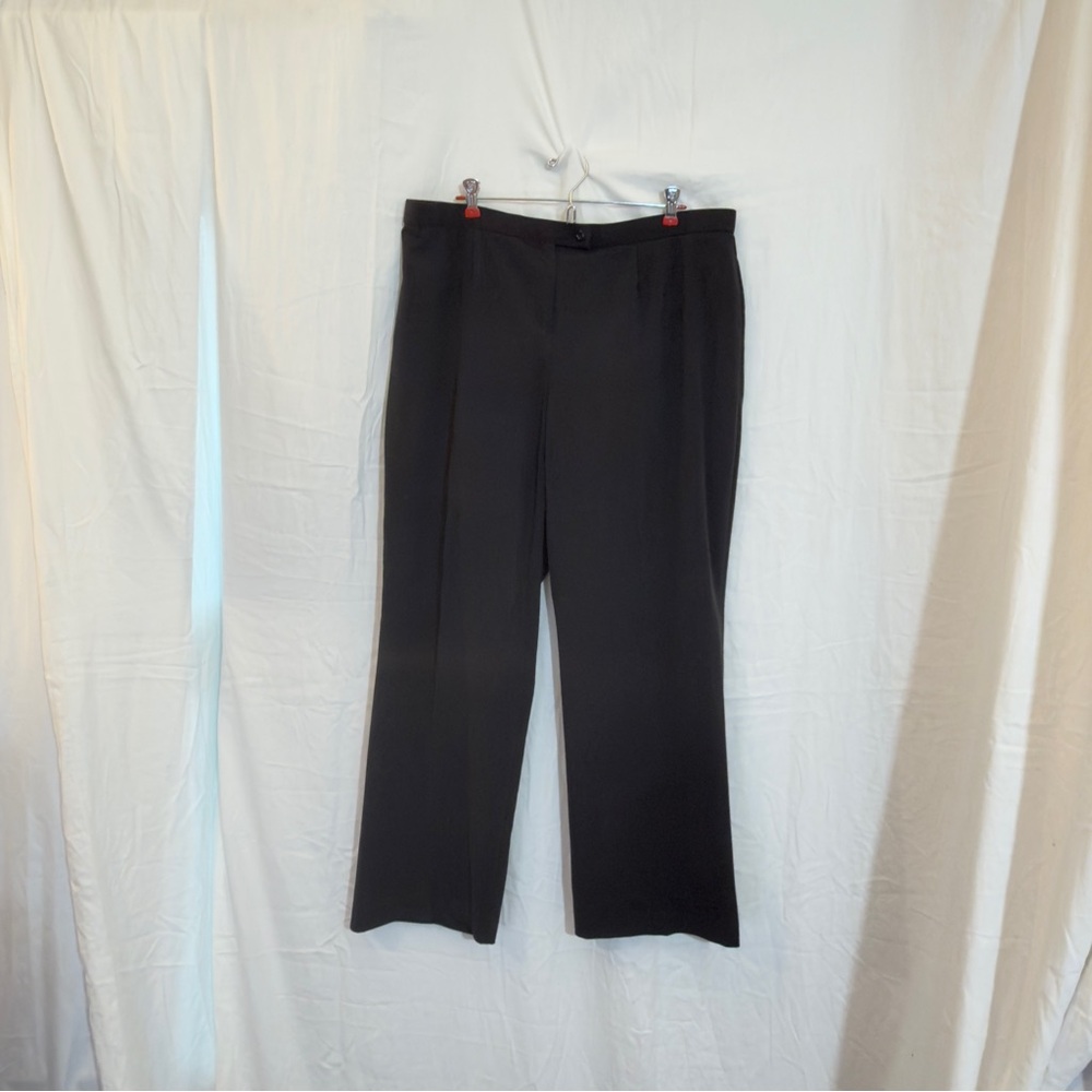 East 5th Women’s Black Secretly Slender Dress Pants 18WP Petite Stretch Career